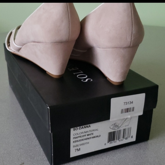 Sole Society Danna wedge Frappe size 7 NWT - Picture 2 of 4